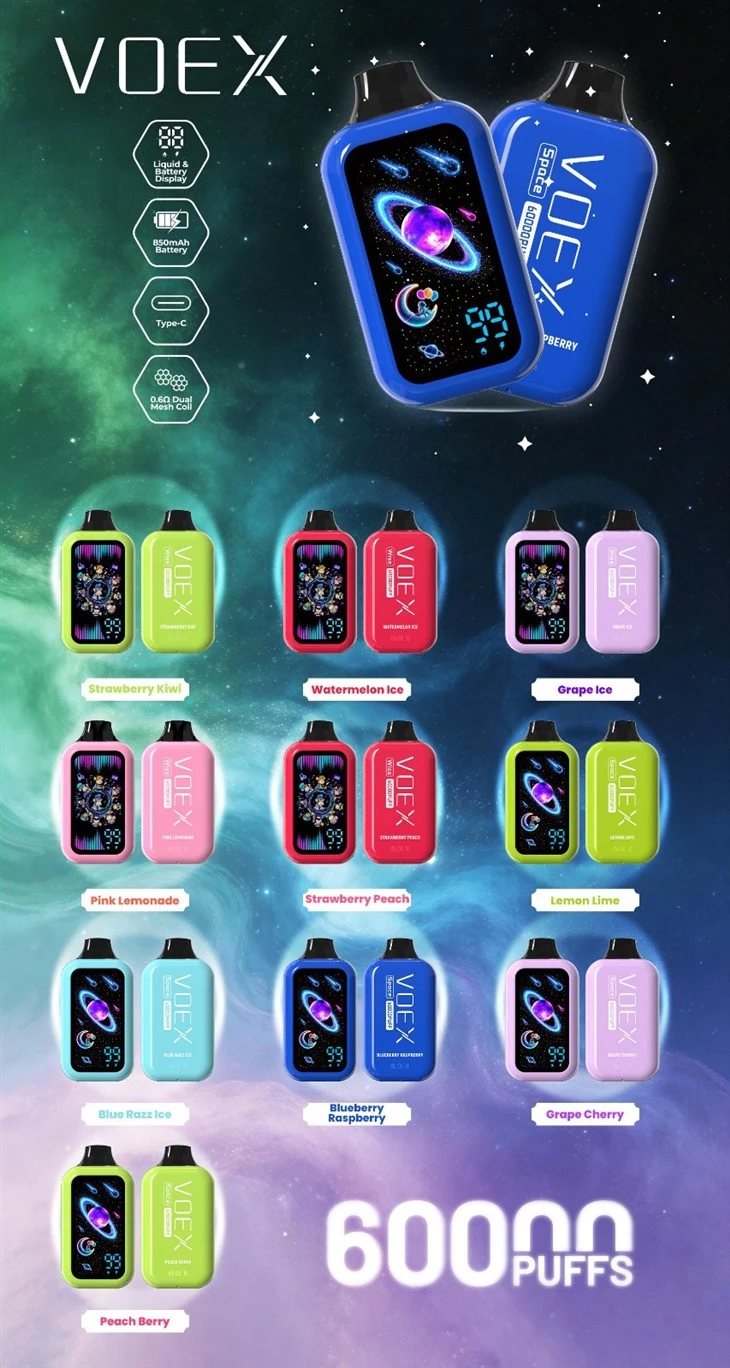 VOEX Space 60000 Puffs Disposable Vape best